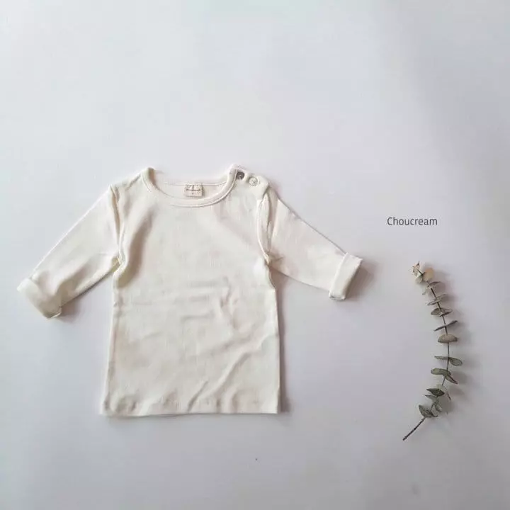Choucream - Korean Baby Fashion - #babyclothing - Bebe Basic Tee