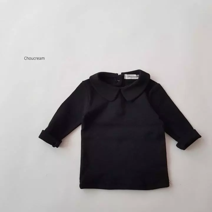 Choucream - Korean Baby Fashion - #babyfashion - Bebe Collar Tee - 5
