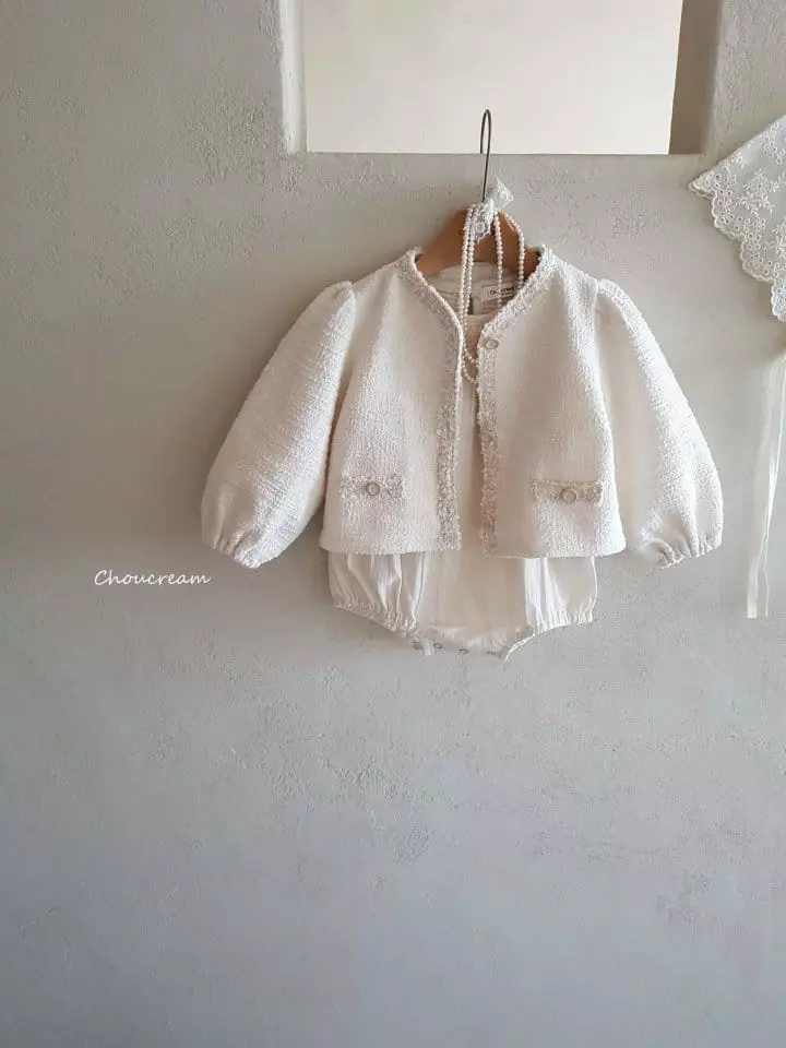 Choucream - Korean Baby Fashion - #babyfever - Bebe Twid Jacket - 8
