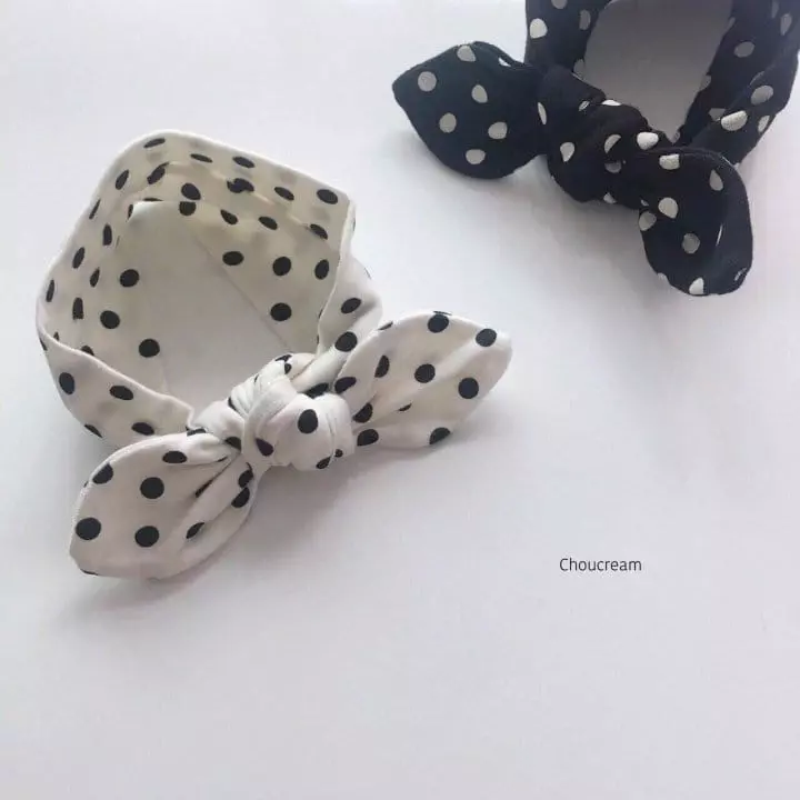 Choucream - Korean Baby Fashion - #babyfever - Dot Hairband - 7