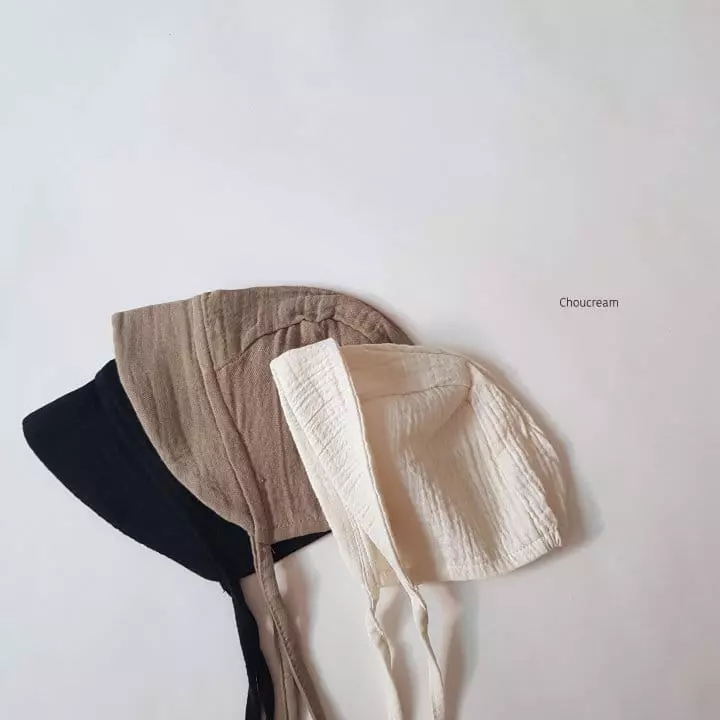 Choucream - Korean Baby Fashion - #babyfever - Natural Bonnet