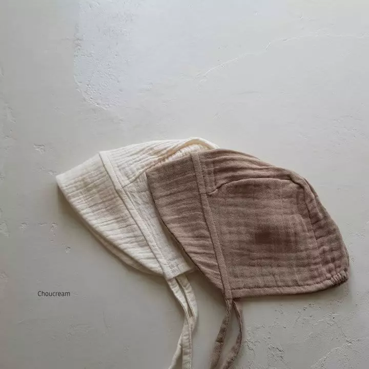 Choucream - Korean Baby Fashion - #babygirlfashion - Natural Bonnet - 2