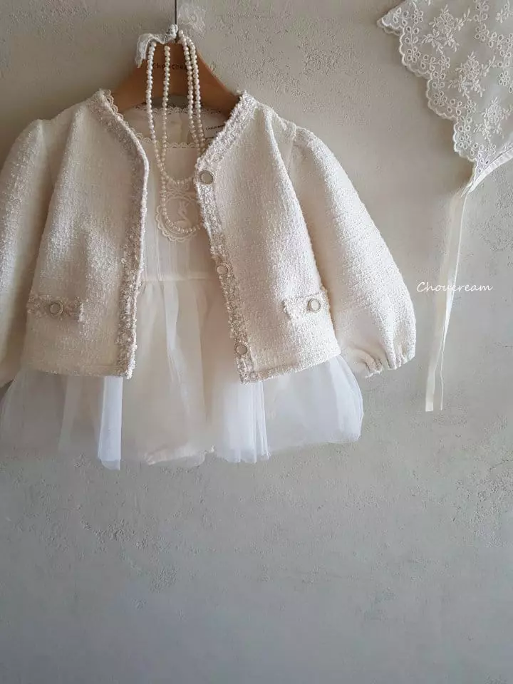 Choucream - Korean Baby Fashion - #babylifestyle - Bebe Twid Jacket - 10