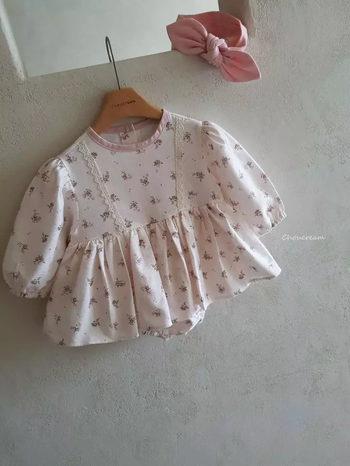 Choucream - Korean Baby Fashion - #babyoninstagram - Stella One-piece Bodysuit - 2