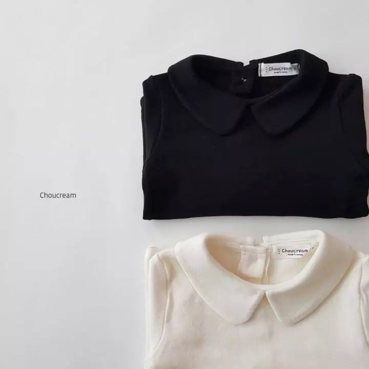 Choucream - Korean Baby Fashion - #babyoninstagram - Bebe Collar Tee - 9