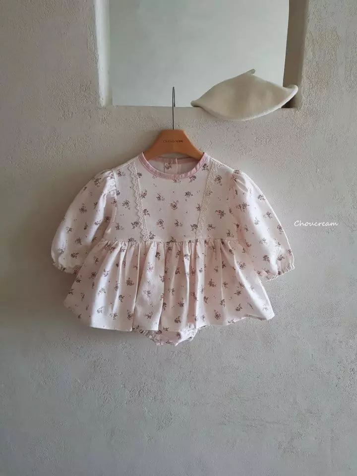 Choucream - Korean Baby Fashion - #babyootd - Stella One-piece Bodysuit - 3