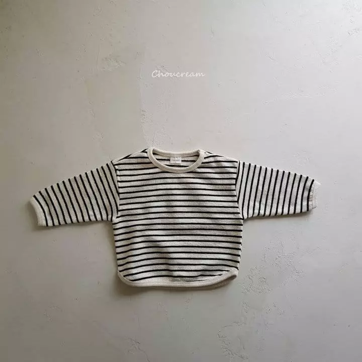 Choucream - Korean Baby Fashion - #babyoutfit - St Piping Tee - 9