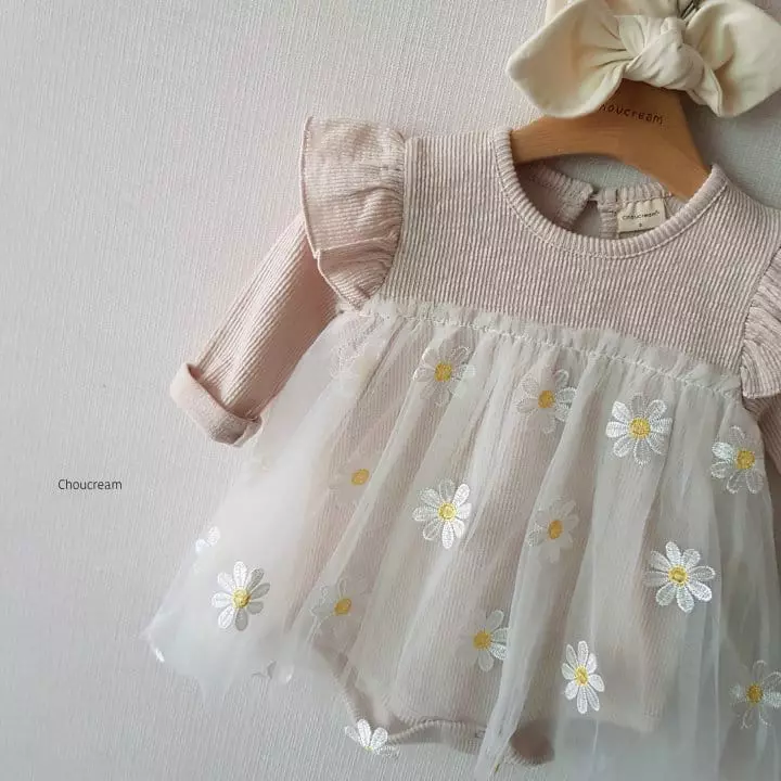 Choucream - Korean Baby Fashion - #babywear - Daisy Bodysuit - 12