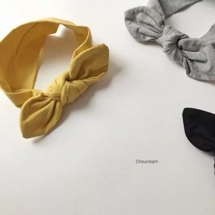 Choucream - Korean Baby Fashion - #onlinebabyboutique - Muzi Ribbon Hairband - 7