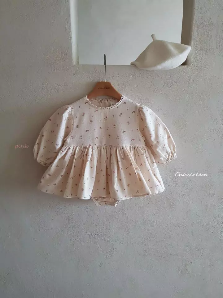 Choucream - Korean Baby Fashion - #onlinebabyboutique - Labiang One-piece Bodysuit