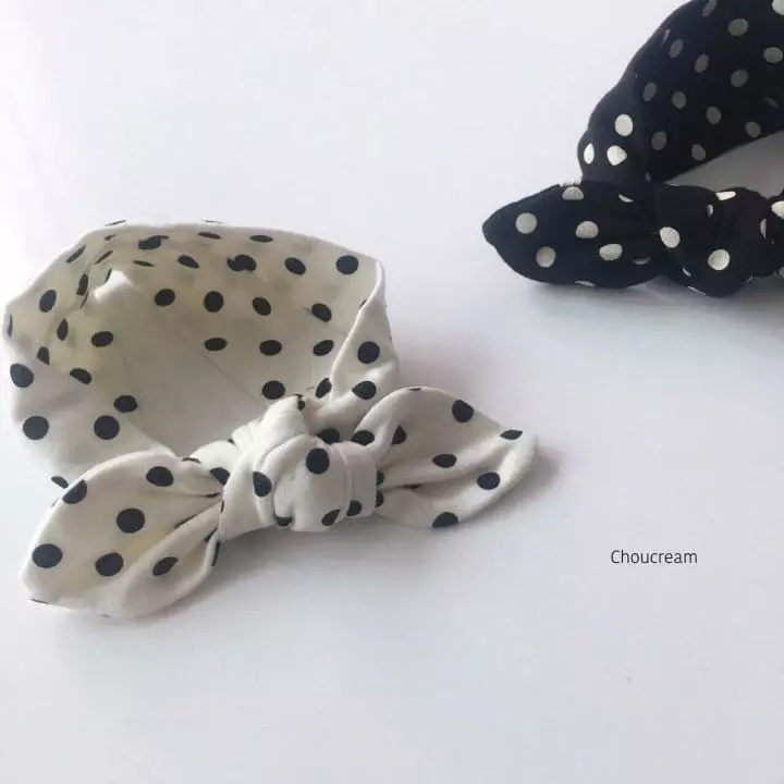 Choucream - Korean Baby Fashion - #smilingbaby - Dot Hairband - 2