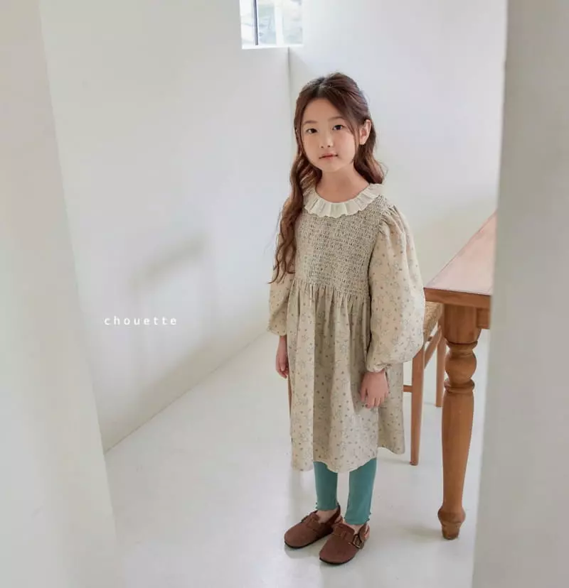 Chouette - Korean Children Fashion - #kidsshorts - Lace Rib One-piece - 2