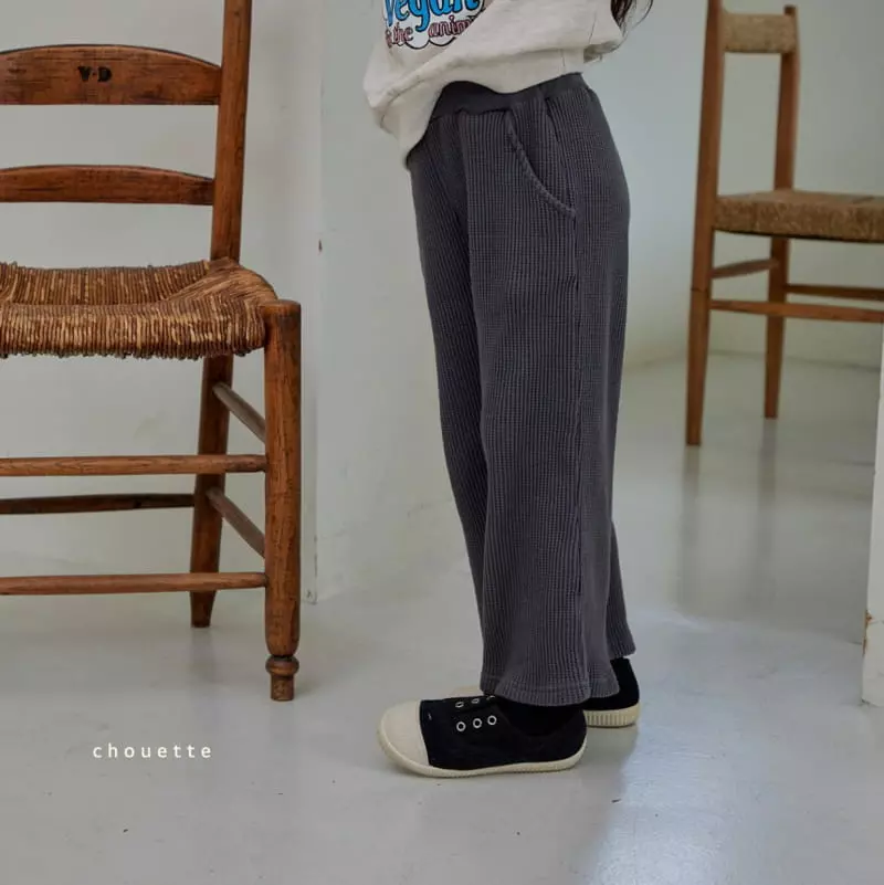 Chouette - Korean Children Fashion - #kidsstore - Waffle Pants - 3