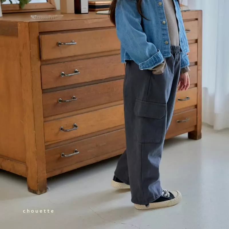 Chouette - Korean Children Fashion - #kidzfashiontrend - Cargo Pocket Pants - 2