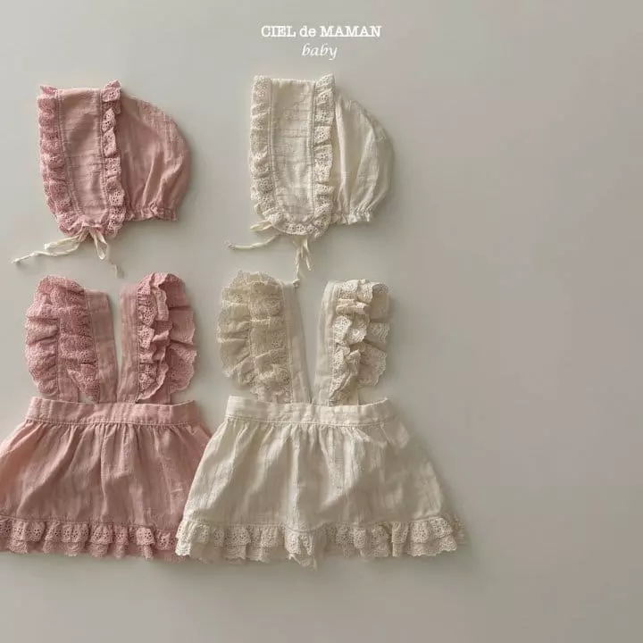 Ciel De Maman - Korean Baby Fashion - #babyboutique - Frill Apron - 9