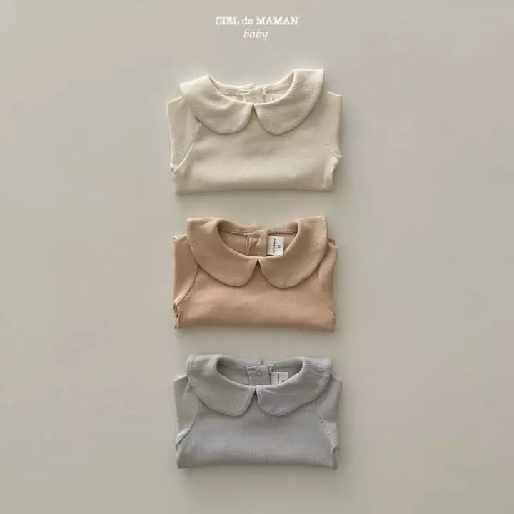 Ciel De Maman - Korean Baby Fashion - #babyclothing - Circle Collar Tee - 10