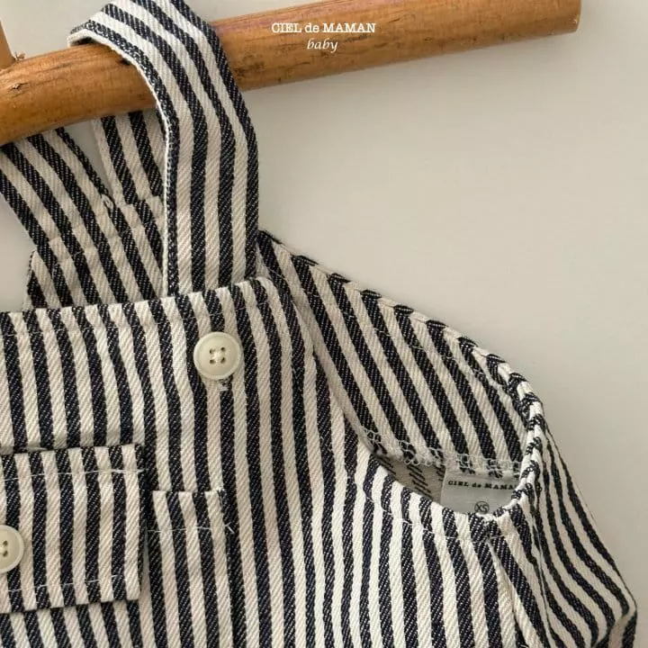 Ciel De Maman - Korean Baby Fashion - #babyclothing - Kid Dungarees - 8