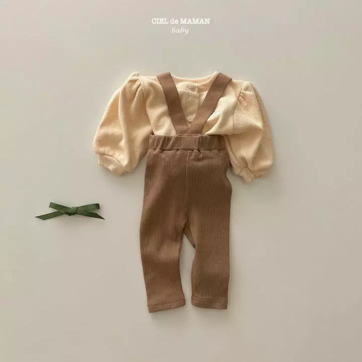 Ciel De Maman - Korean Baby Fashion - #babyfashion - Dungarees Leggings - 8