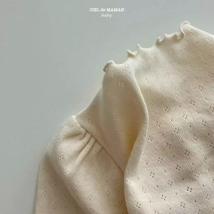 Ciel De Maman - Korean Baby Fashion - #babyfashion - Ribbon Bodysuit - 5