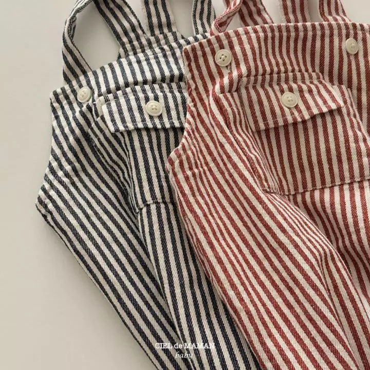 Ciel De Maman - Korean Baby Fashion - #babyfever - Kid Dungarees - 10