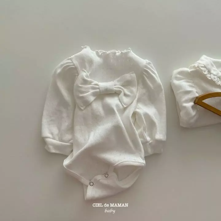 Ciel De Maman - Korean Baby Fashion - #babylifestyle - Eyelet Cardigan - 7