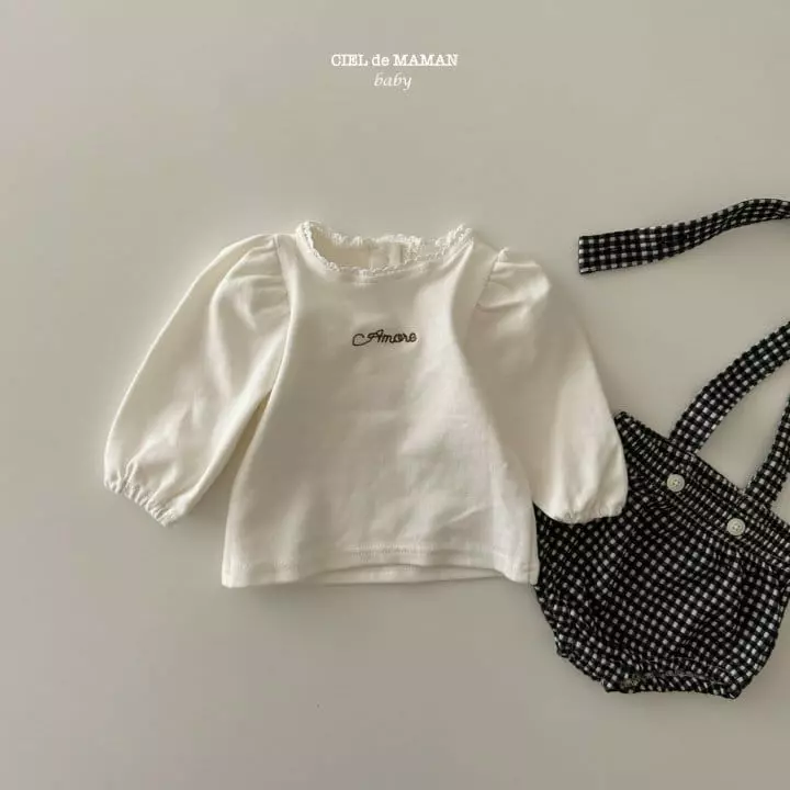 Ciel De Maman - Korean Baby Fashion - #babyoninstagram - Amor Tee - 2