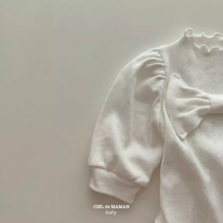 Ciel De Maman - Korean Baby Fashion - #babyoninstagram - Eyelet Cardigan - 8
