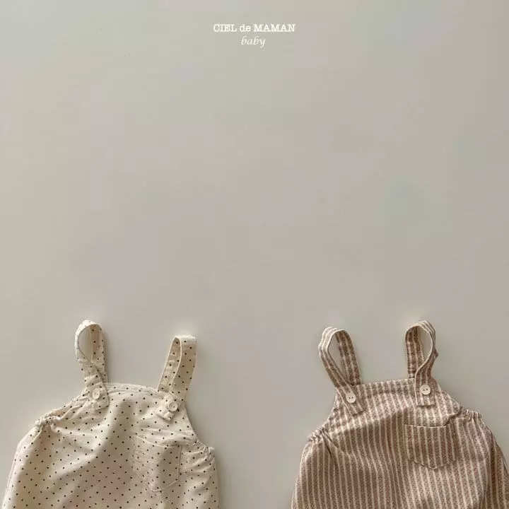 Ciel De Maman - Korean Baby Fashion - #babyoutfit - Ppeppero Dungarees - 12