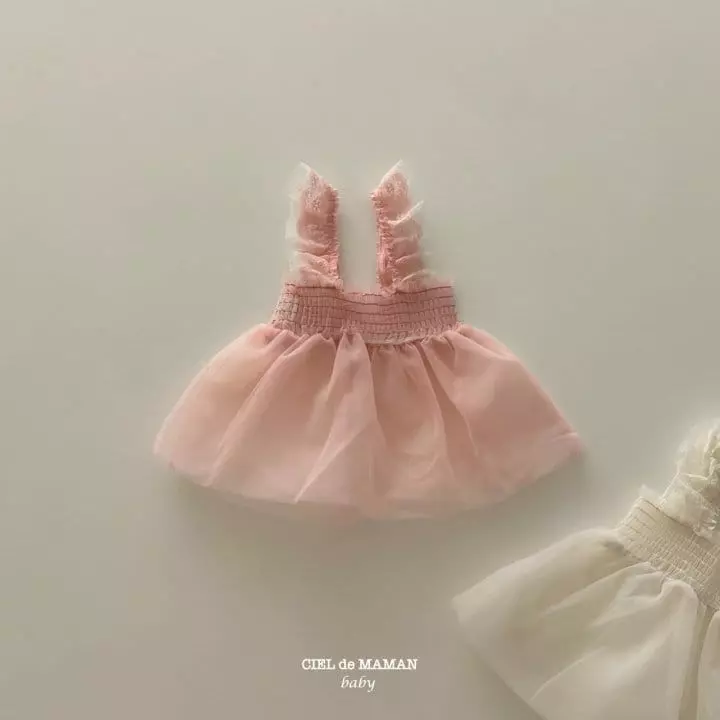 Ciel De Maman - Korean Baby Fashion - #babywear - Cancan Sha One-piece - 2