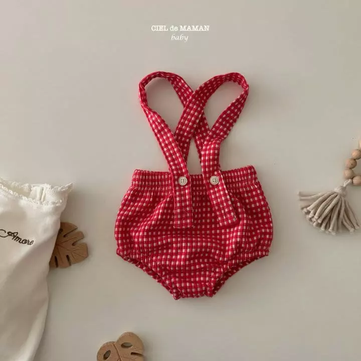 Ciel De Maman - Korean Baby Fashion - #onlinebabyboutique - Gobang Dungarees