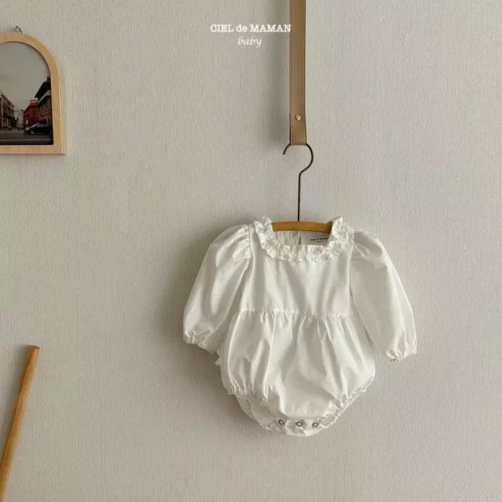 Ciel De Maman - Korean Baby Fashion - #onlinebabyshop - Pure Ember Bodysuit - 5