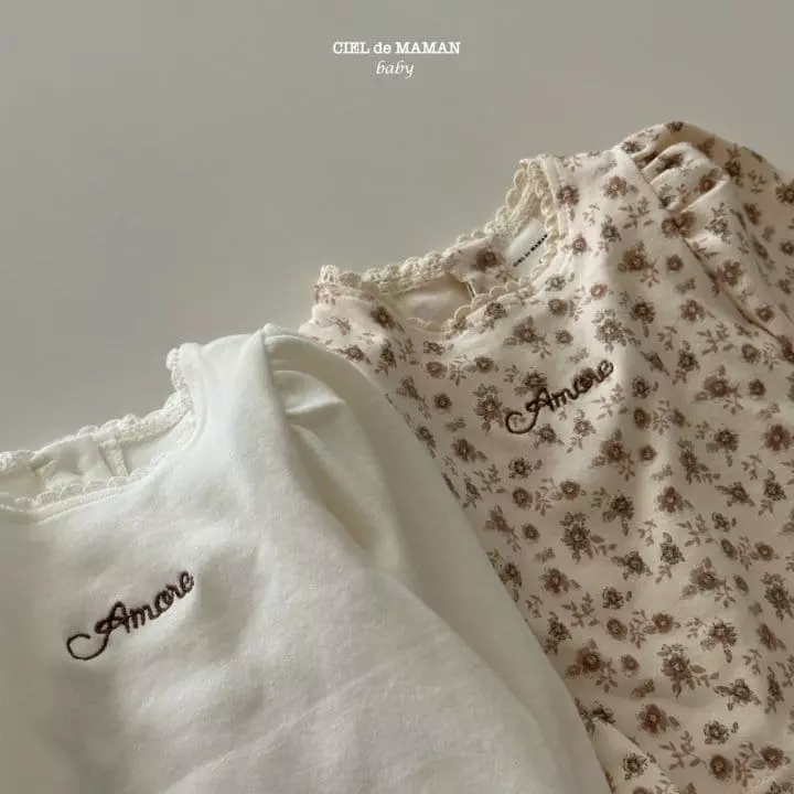 Ciel De Maman - Korean Baby Fashion - #onlinebabyshop - Amor Tee - 8