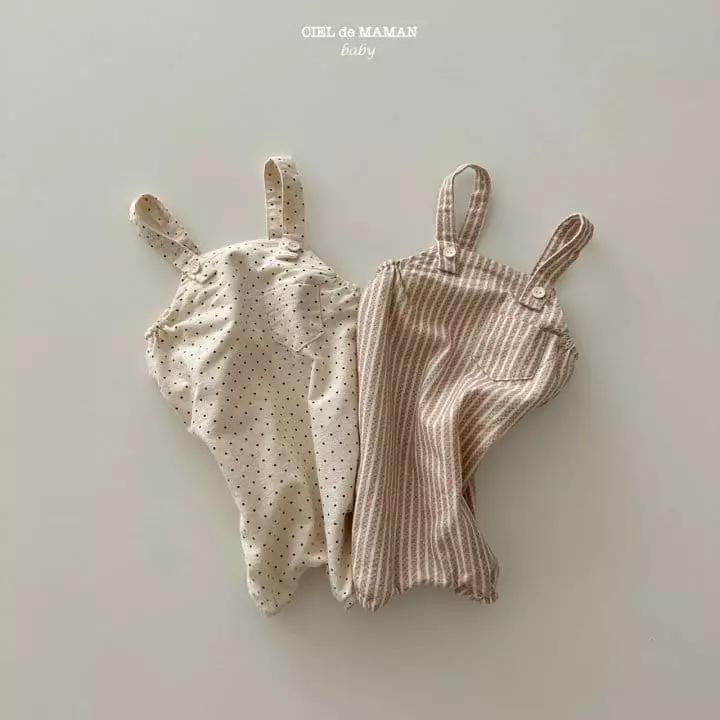 Ciel De Maman - Korean Baby Fashion - #onlinebabyshop - Ppeppero Dungarees