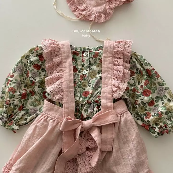 Ciel De Maman - Korean Baby Fashion - #onlinebabyshop - Frill Apron - 8