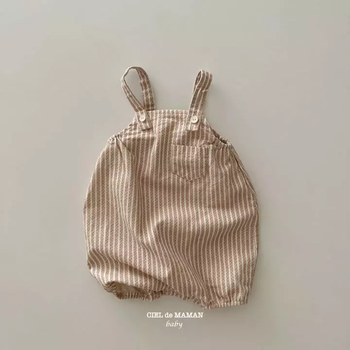 Ciel De Maman - Korean Baby Fashion - #smilingbaby - Ppeppero Dungarees - 2