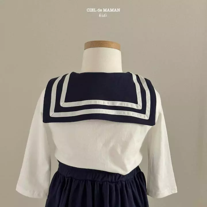 Ciel De Maman - Korean Children Fashion - #Kfashion4kids - Sailor Top Bottom Set - 9