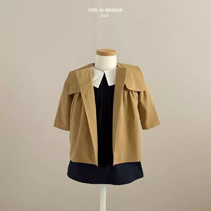 Ciel De Maman - Korean Children Fashion - #childofig - Double Button Jacket - 10