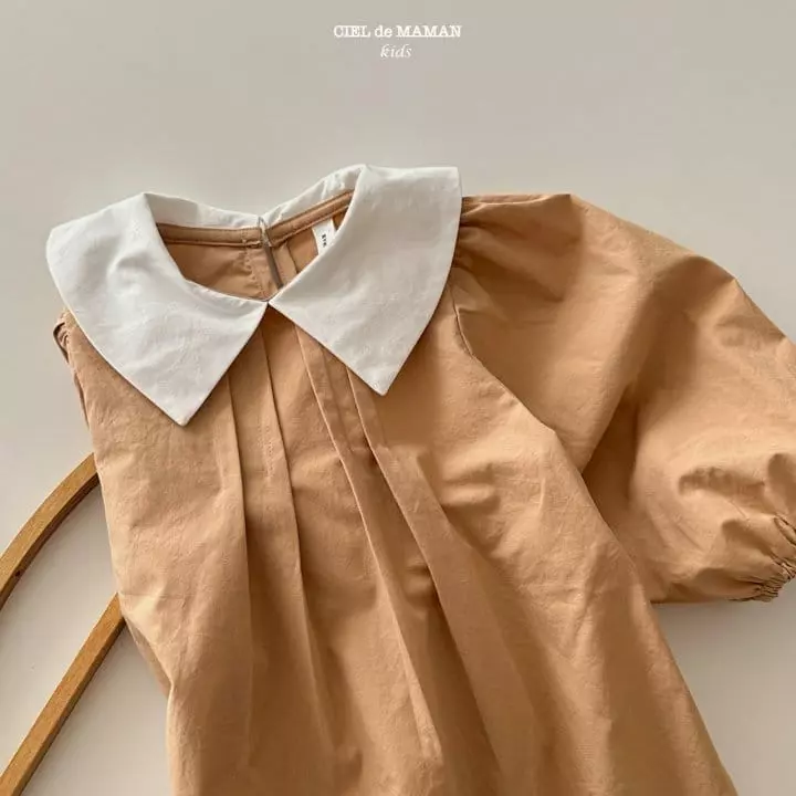 Ciel De Maman - Korean Children Fashion - #childofig - Pintuck One-piece - 8