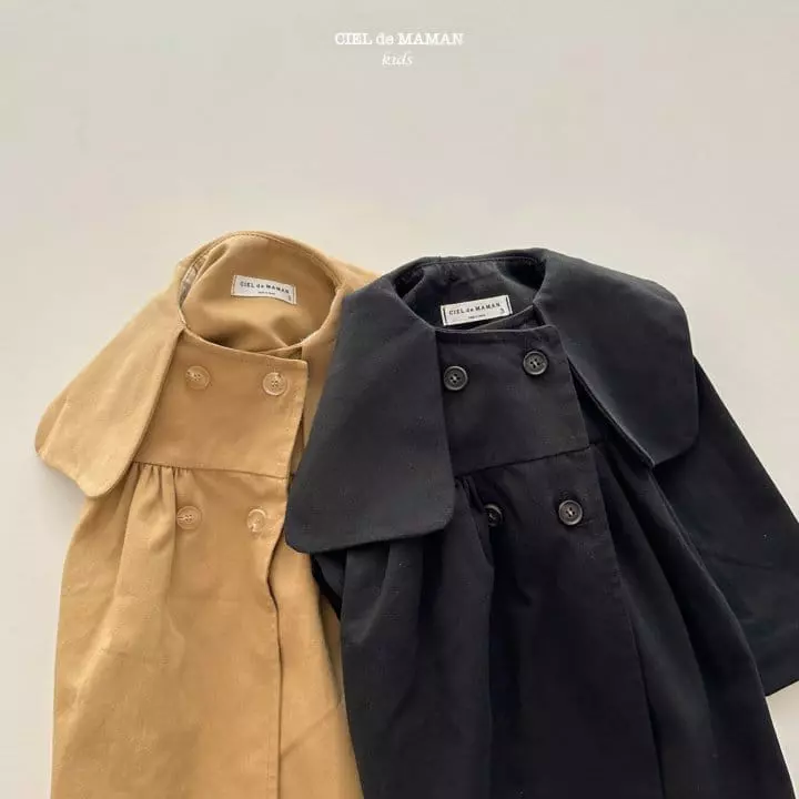 Ciel De Maman - Korean Children Fashion - #childrensboutique - Double Button Jacket - 12
