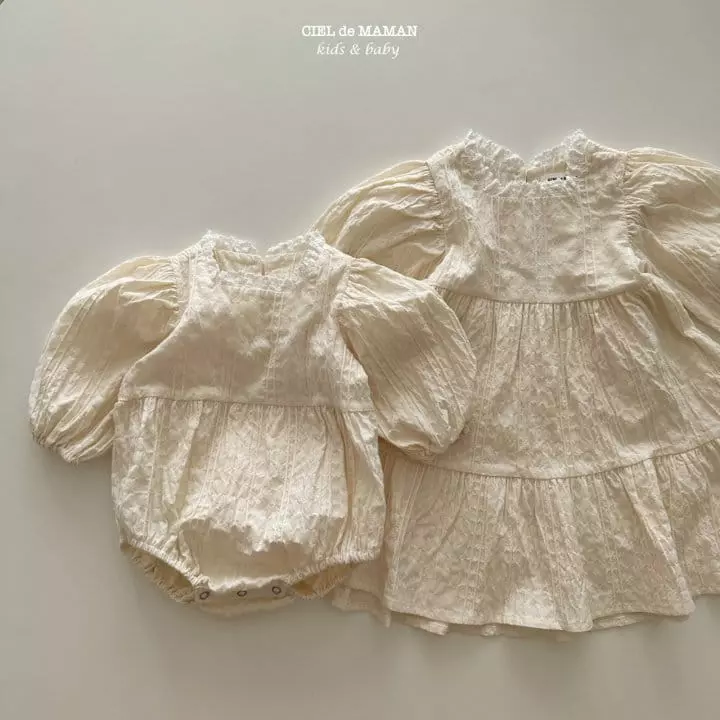 Ciel De Maman - Korean Children Fashion - #designkidswear - Sua Cancan One-piece - 10