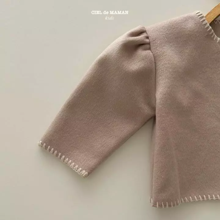 Ciel De Maman - Korean Children Fashion - #fashionkids - Pin Coat Cardigan - 3