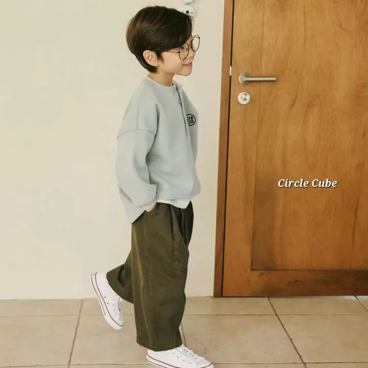 Circle Cube - Korean Children Fashion - #fashionkids - Oxford Tee - 3