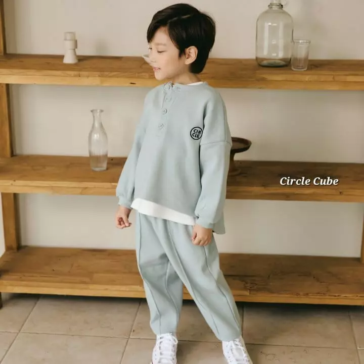 Circle Cube - Korean Children Fashion - #kidzfashiontrend - Oxford Pants - 7