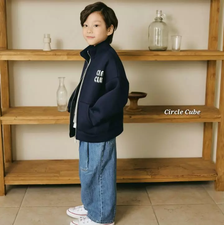 Circle Cube - Korean Children Fashion - #prettylittlegirls - Berry ZIP-up - 2