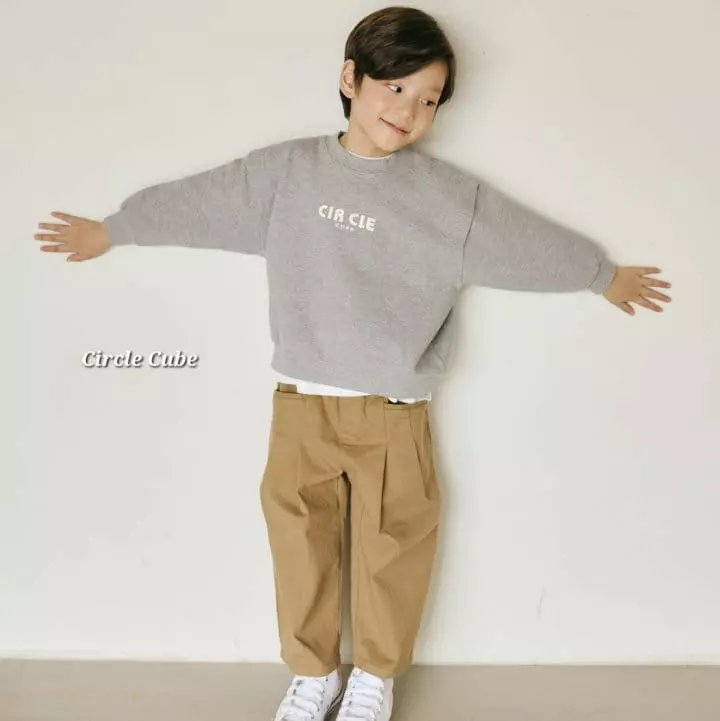 Circle Cube - Korean Children Fashion - #stylishchildhood - Rinkle Sweatshirt
