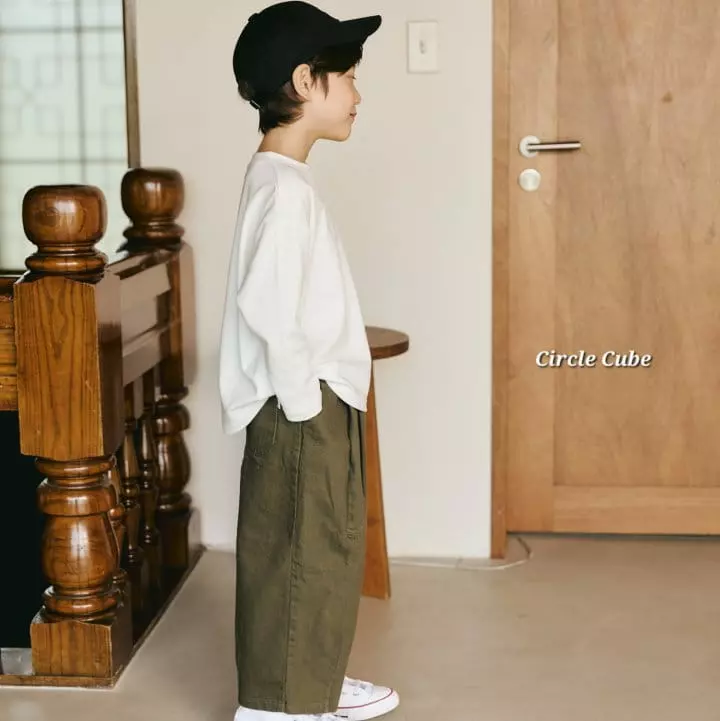 Circle Cube - Korean Children Fashion - #toddlerclothing - Circle Tee - 9
