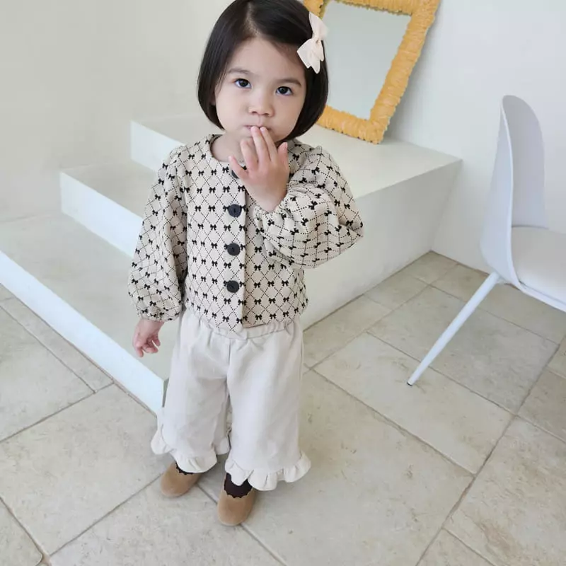 Color - Korean Children Fashion - #childrensboutique - Ribbon Cardigan - 12