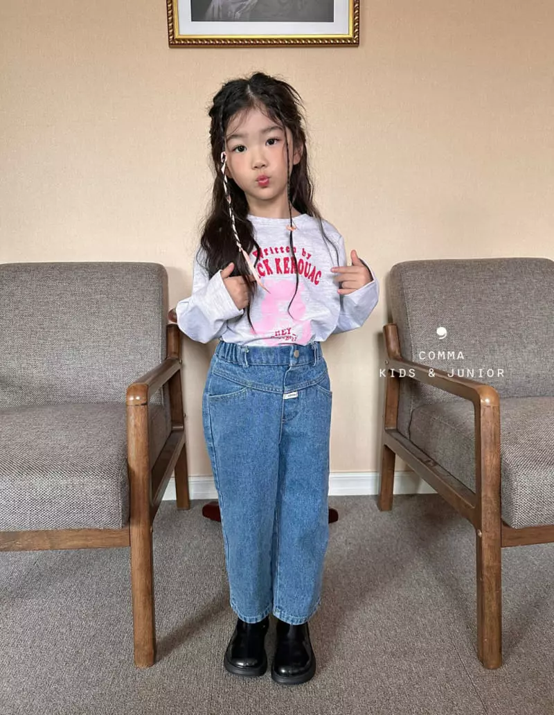 Comma - Korean Children Fashion - #Kfashion4kids - Bear Tee - 9