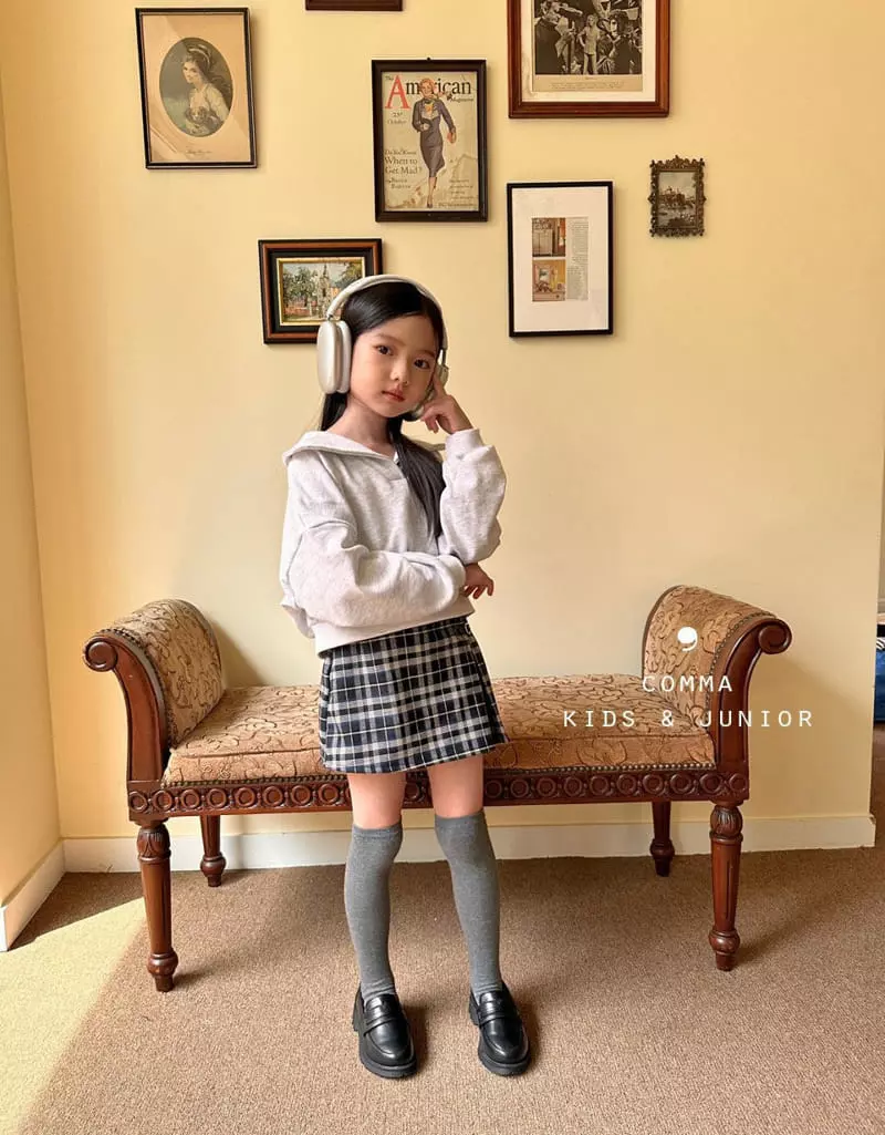 Comma - Korean Children Fashion - #Kfashion4kids - Smile Sweatshirt - 9