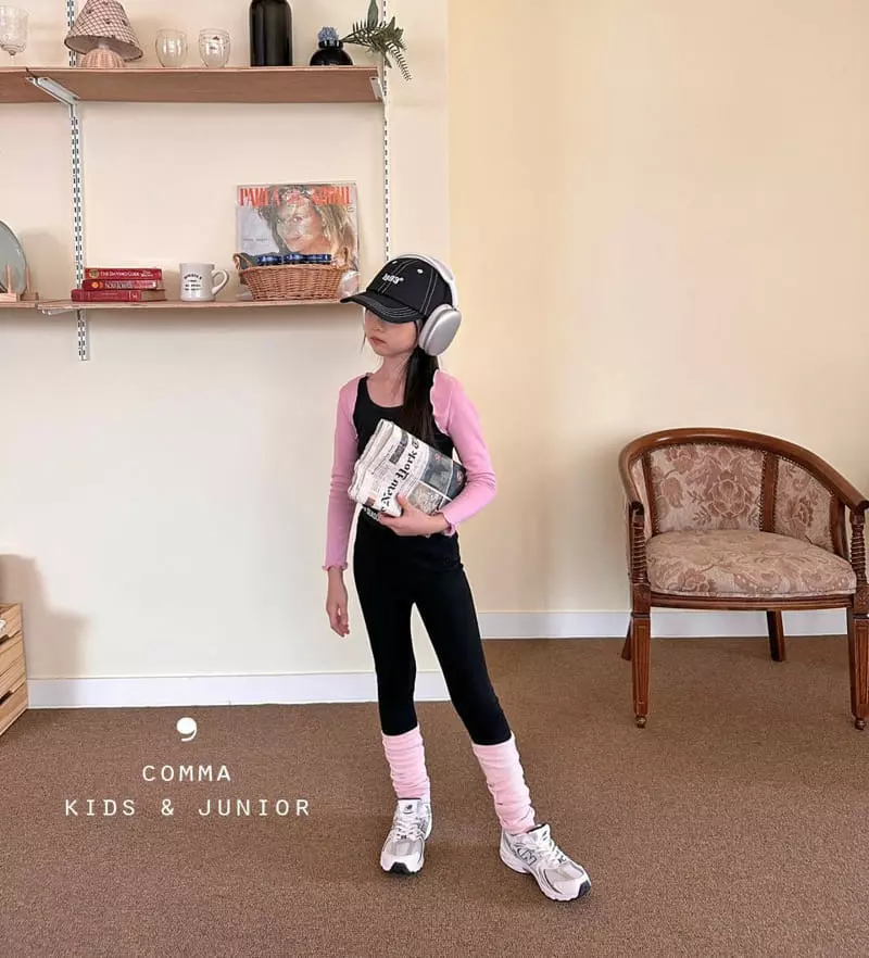 Comma - Korean Children Fashion - #childofig - Band Leggings - 3